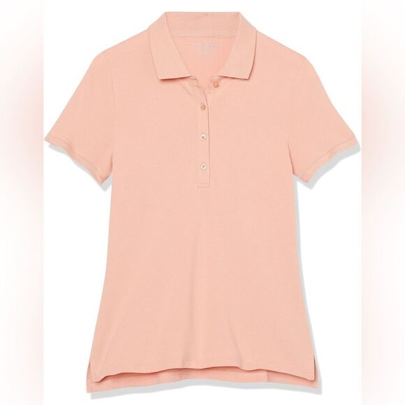 Amazon Essentials Women's Short-Sleeve Polo Shirt. (354) - Picture 6 of 6